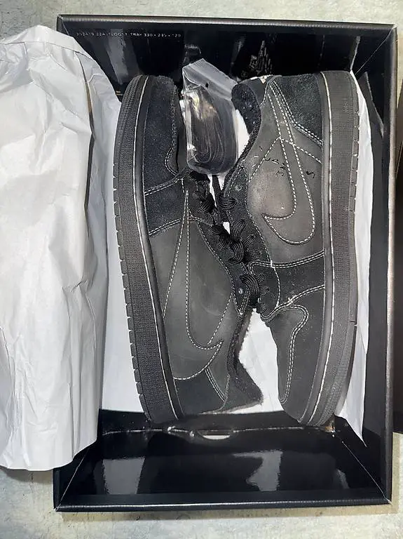 Air Jordan 1 Low OG TS Travis Scott - Black Phantom Sneakers