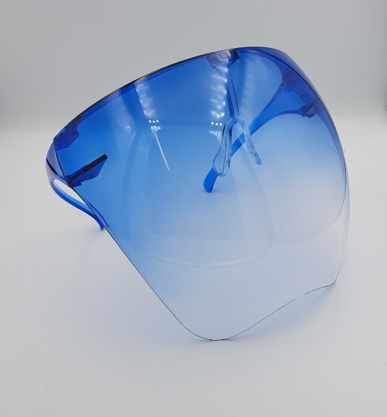 Gesichtsschutz Maske und Sonnenbrille in einem.