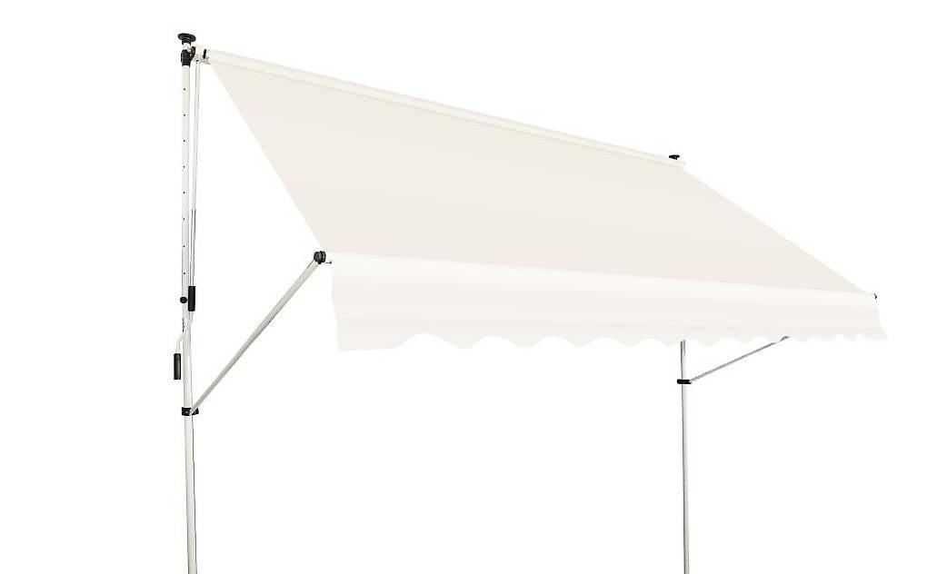 Balkonmarkise 300 x 120 cm beige