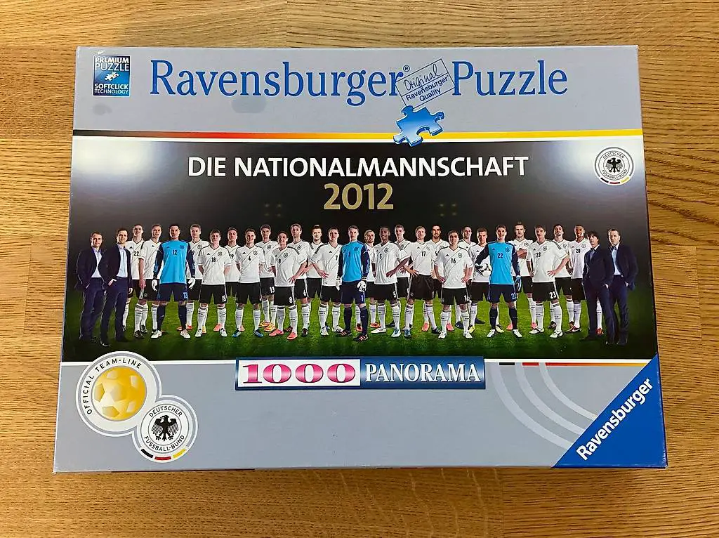 Ravensburger Panorama Puzzle 1000 Teile DFB Mannschaftsfoto