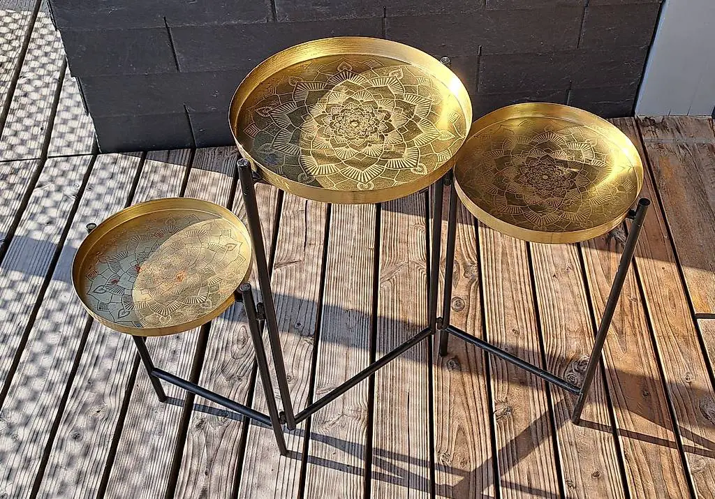 Pflanzenständer mit 3 Ebenen? dekorativ und platzsparend