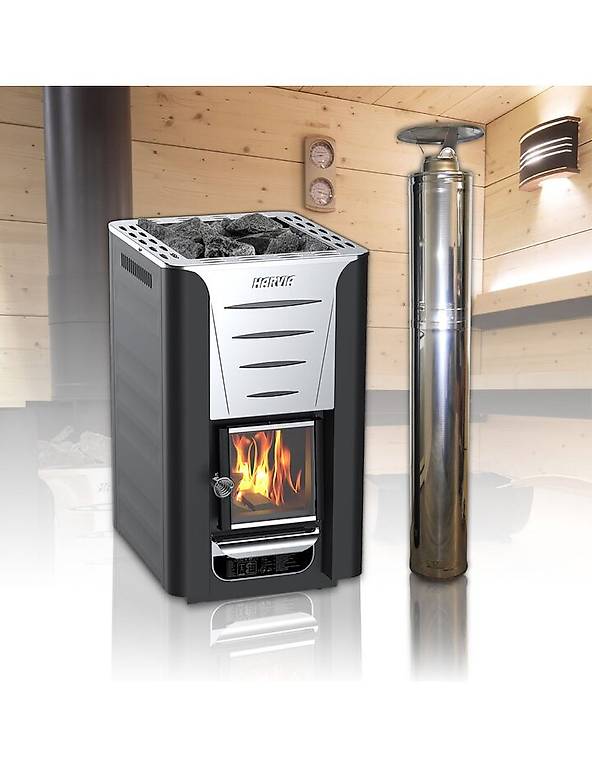 Saunaofen HARVIA 20 PRO mit 24.1 KW inkl. Schornsteine