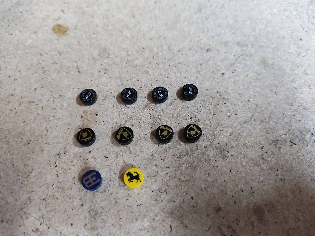 Felgenkappen für LEGO Technic 42056, 42083, 42115, 42143