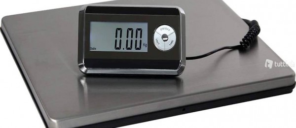  Plattformwaage Paketwaage Digitalwaage (Max 300 kg - Teilung