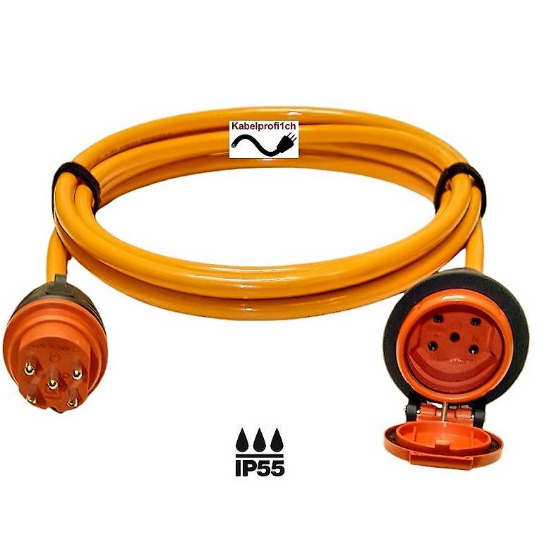 T15 IP55 Pur Verlängerungskabel 5x1,5mm2 ab 79.-