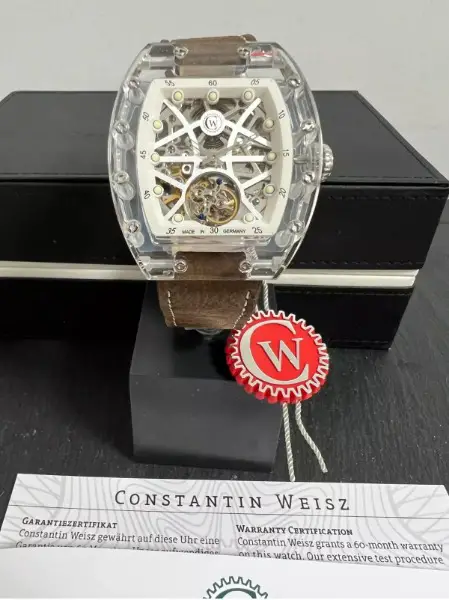 Constantin Weisz Tourbillon Uhr Saphirglas