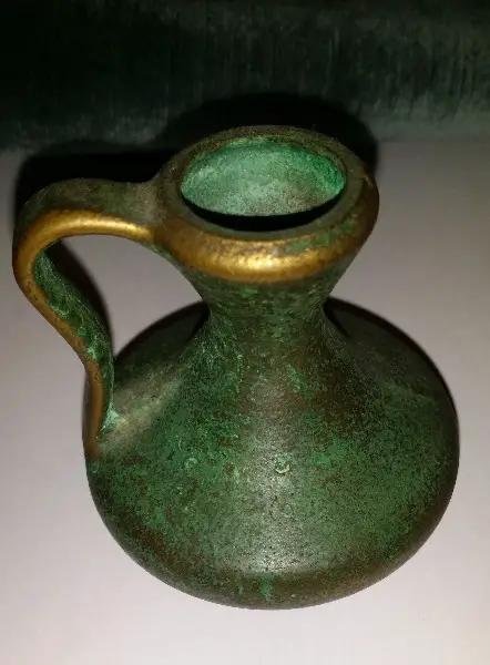 Bronze Blumen Vase