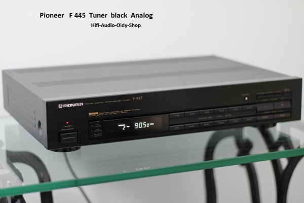 PIONEER F-445L Digital Tuner FM, MW Tuning-Skala: Digital