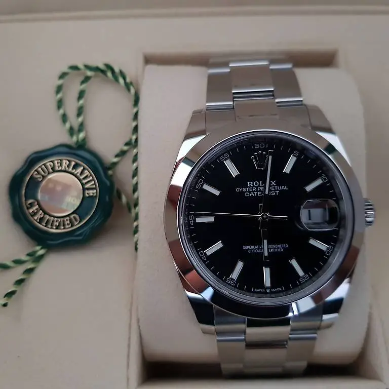 Rolex datejust 41 oyster perpetual nuovo 2022
