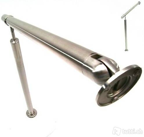  Edelstahl Treppengeländer 150cm Handlauf Geländer