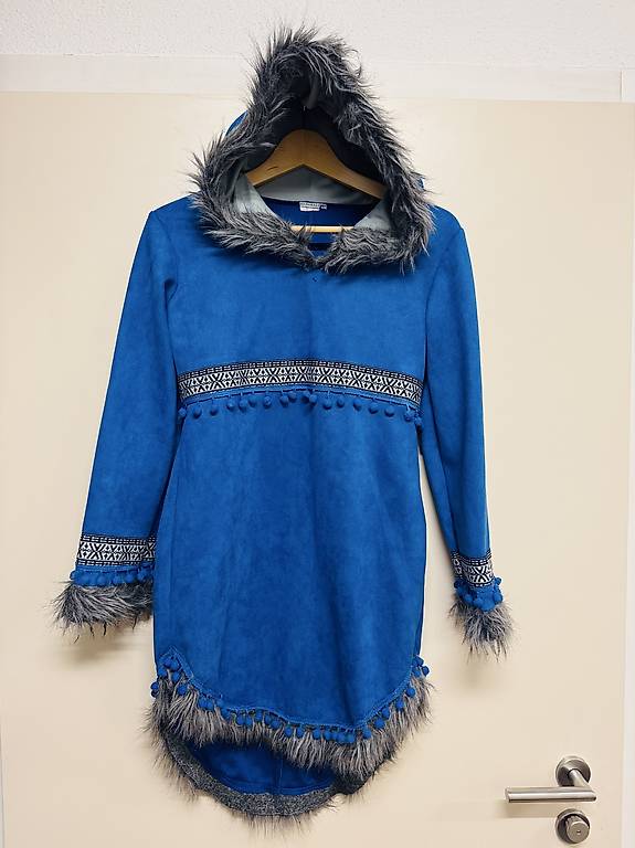 Fasnachtskleid Kostüm Eskimo