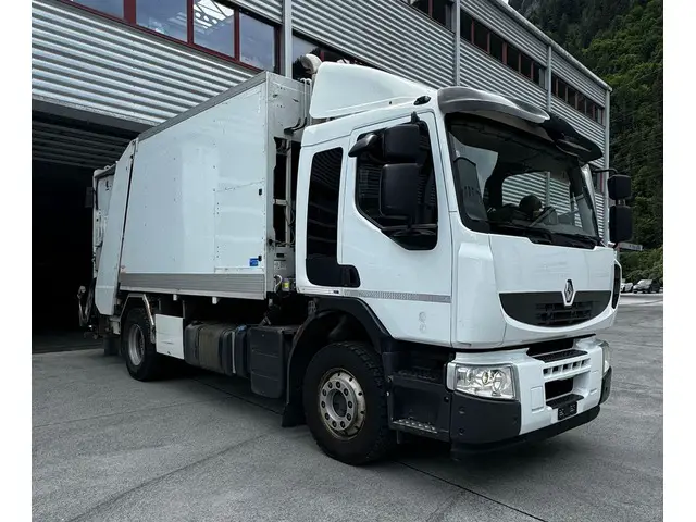 RENAULT / RENAULT TRUCKS, Lander 380 4x2, E5, 2.30m Breit, Kehrichtfahrzeug