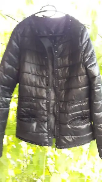 feine leichte Daunenjacke