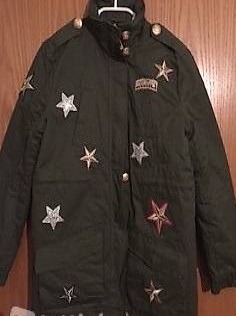 coole Army Jacke, grün, neuw.