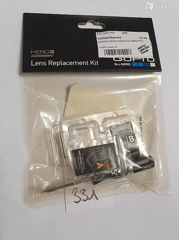  gopro hero3 ersatzteilkit