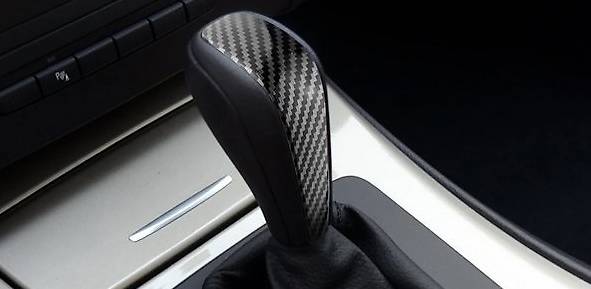 BMW Schaltknauf Abdeckung Kohlefaser Design E90 E91 E92 E93