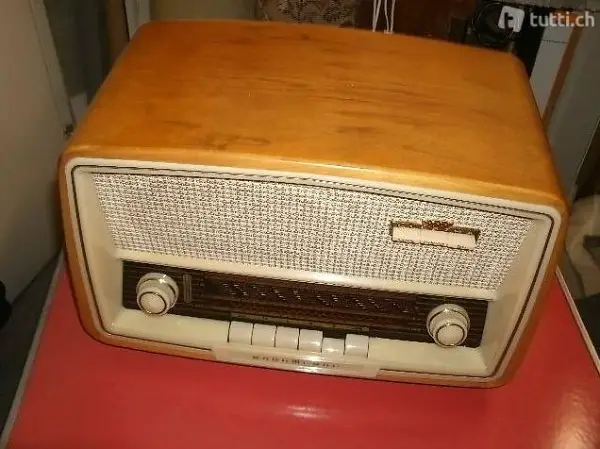 Nostalgie Röhren Radio Möbe l Nordmende