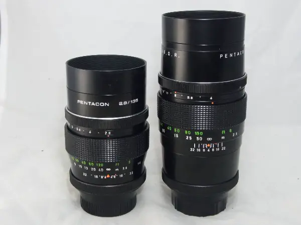 Set 2 Pentacon (Orestor) 135mm & 200mm M42 Bokeh king