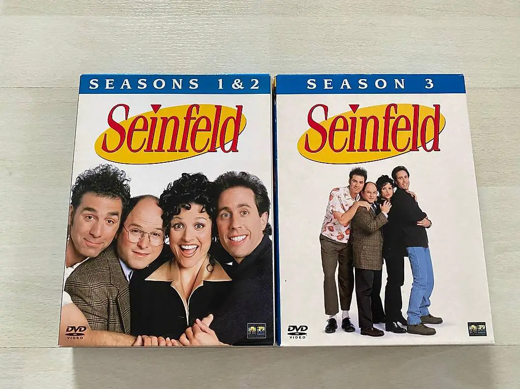 Dvd Seinfeld Staffel 1-3 Komplett (1989) /92 Jerry Seinfeld