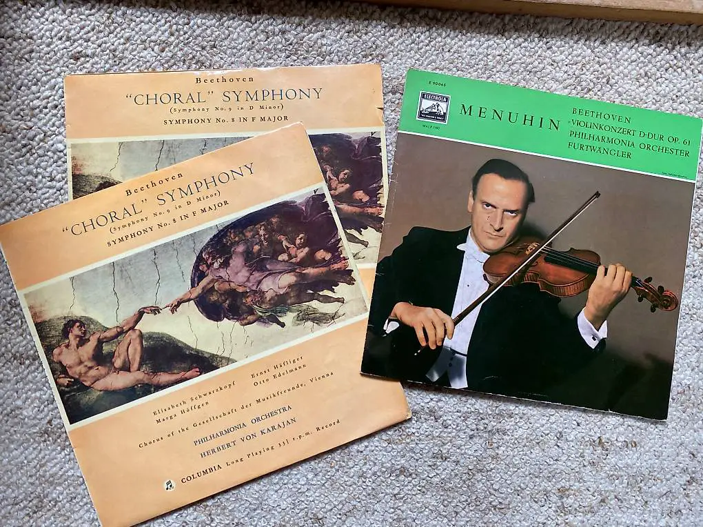 Vinyl LP, Beethoven und Mozart