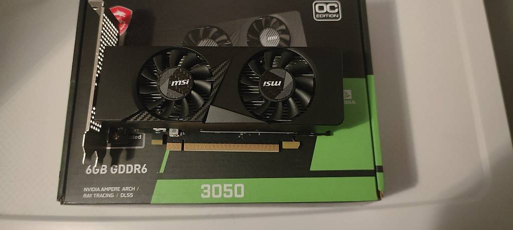 msi geforce rtx 3050 lp