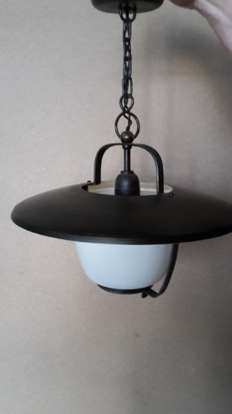 Alte Hängelampe