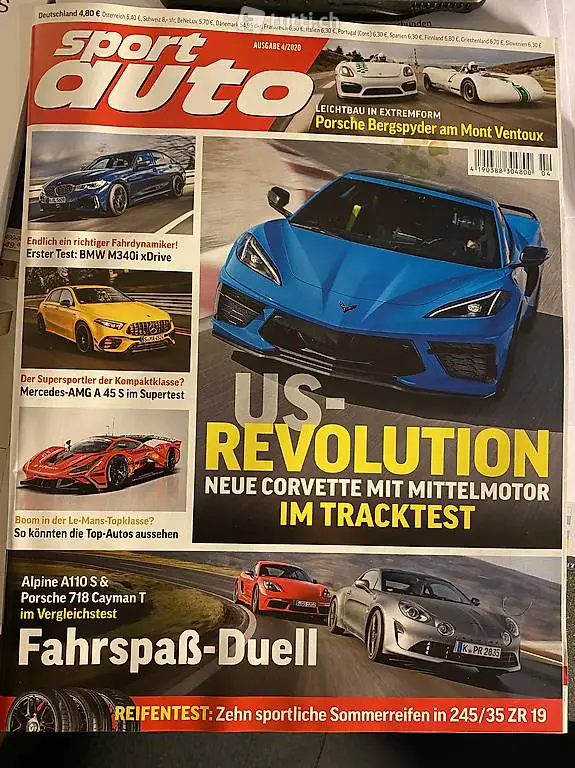 2 sportauto-Hefte, Ausgaben 4/2020 und 5/2020