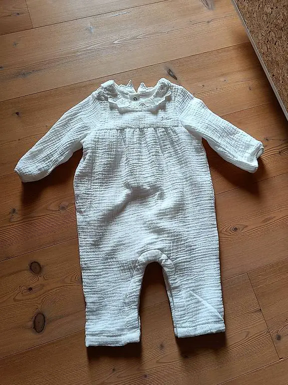 Taufkleid, Einteiler, Gr 74