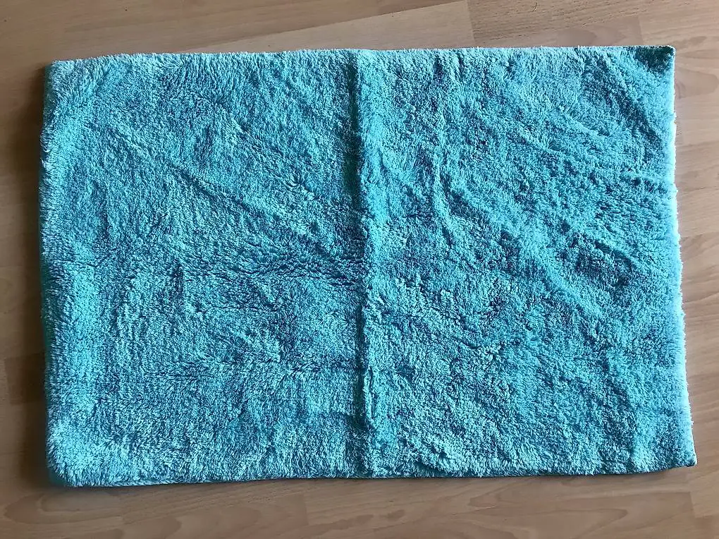 Badezimmer Teppich, türkis