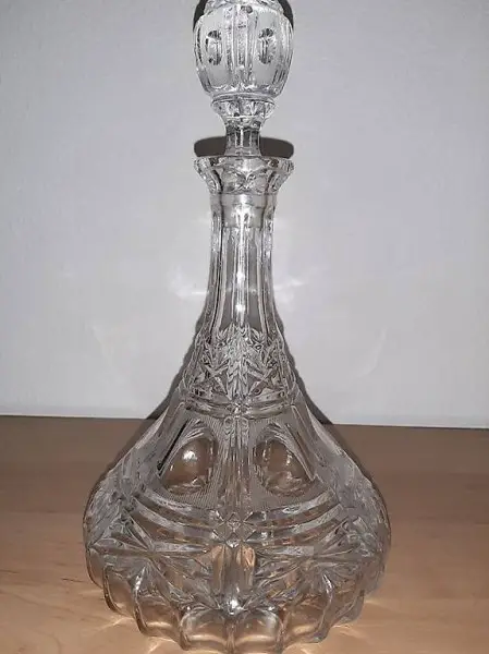 BLEIKRISTAL KARAFFEE AUS NACHLASS