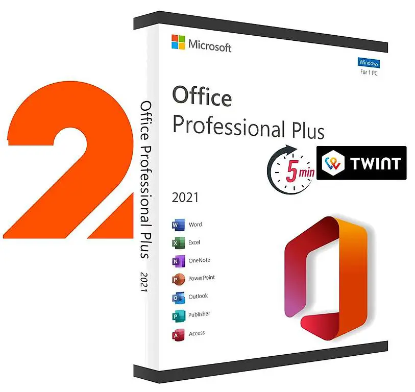 2x Microsoft Office 2021 Professional Plus | ITALIANO ESD