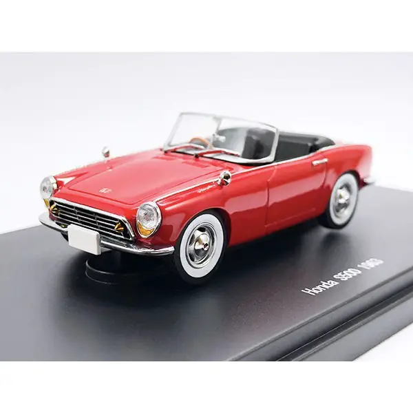NEU: Honda S500 Roadster 1963-1964 RHD rot 1:43 von Ebbro
