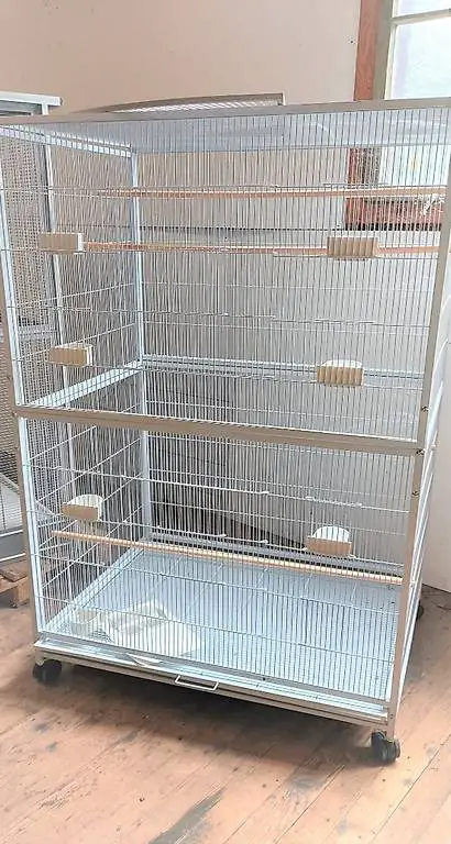 Grosser Vogelkäfig Wellensittiche Kanaren Finken Agaporniden