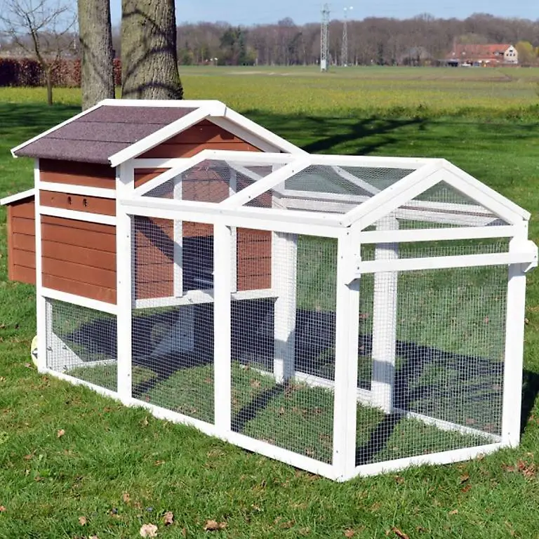 Pollaio mobile Pollaio con recinto