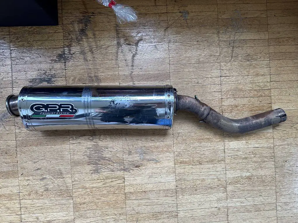 GPR Auspuff XTZ 660 Yamaha Tenere