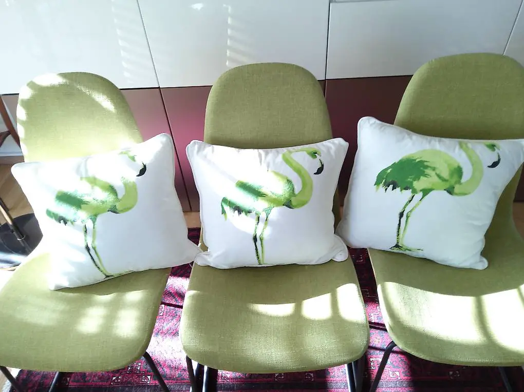 3 Dekokissen Sofakissen Zierkissen