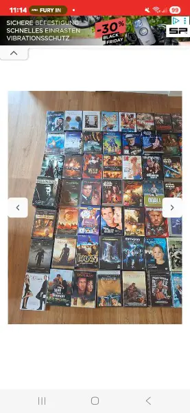 Dvd samlung über 90 stück