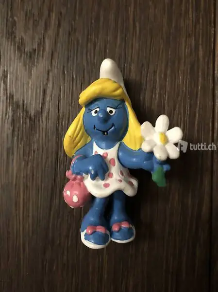 Schlumpfine Schleich Blume