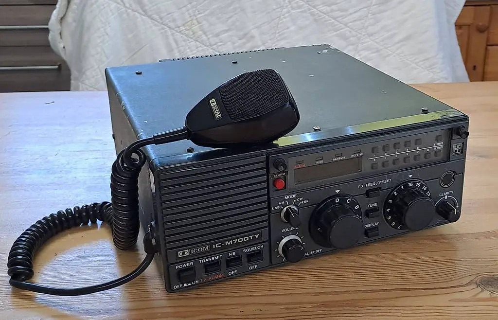 ssb-funkgerät / icom ic-m700 ty