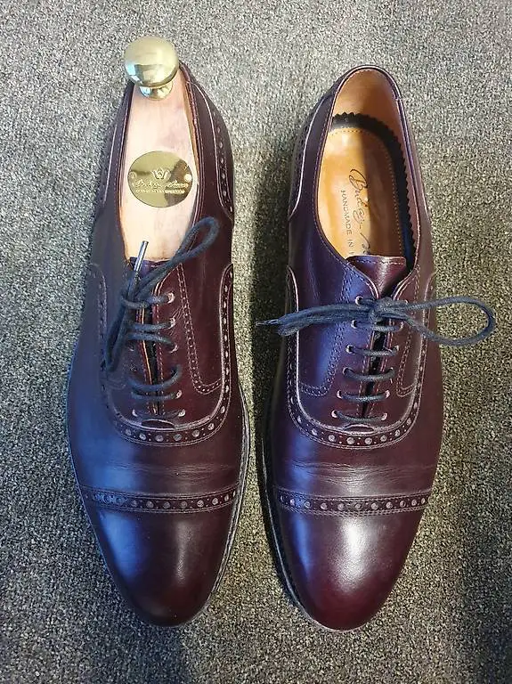 Schuhe Budapester, Businesschuhe, rahmengenäht, Grösse 41