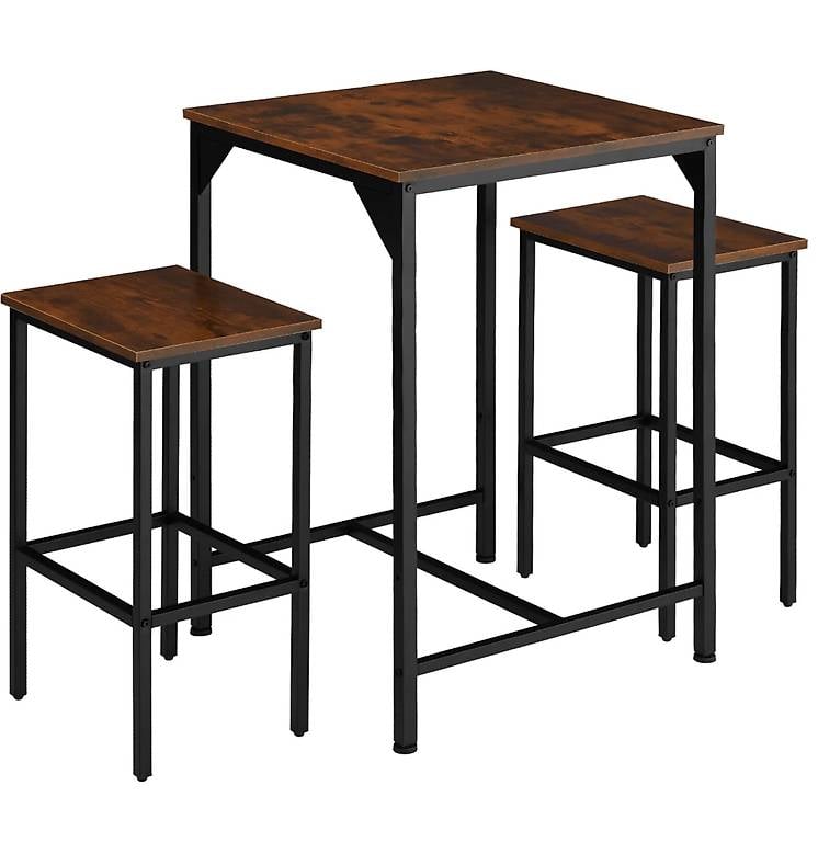 Barset Inverness Industrial dunkel, rustikal 3-teilig