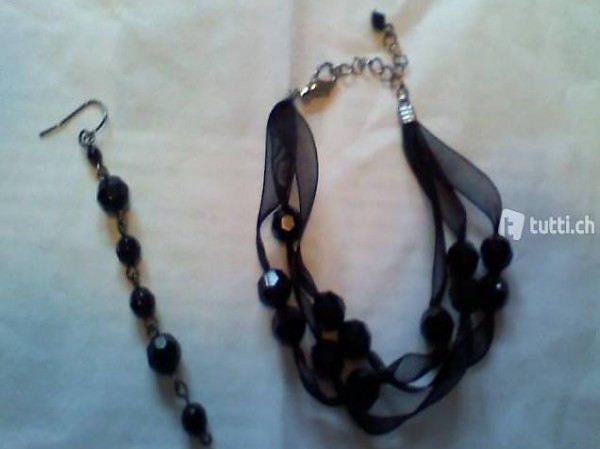 Armband mit passendem Ohr-Hänger