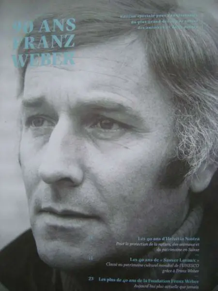 90 ans Franz Weber