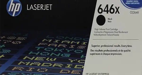  HP Color LaserJet CM4540 MFP black Toner, 646X, CE264X