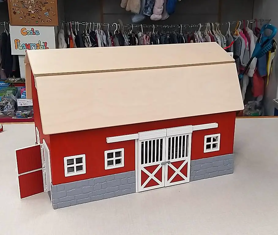 Schleich Stall, Pferdestall gross, Spiel Bauernhof SCHLEICH