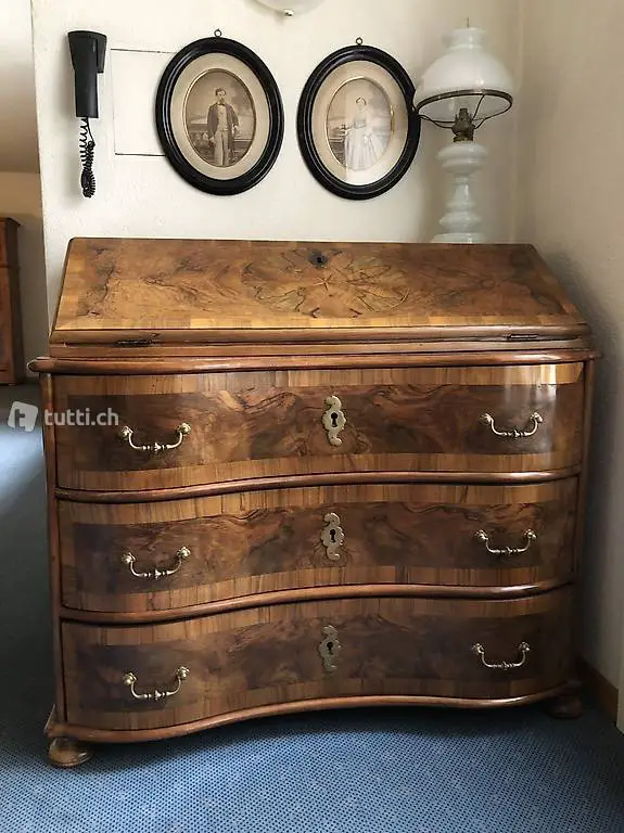 Original Barock Schreib-Kommode 18 Jh.