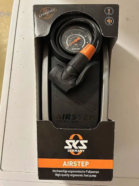 Pumpe Fusspumpe Fahrradpumpe Fahrrad