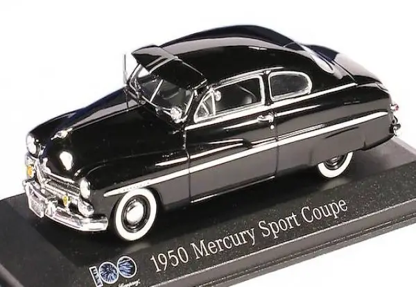 1:43 Minichamps - Mercury Sport Coupé 1950 - schwarz