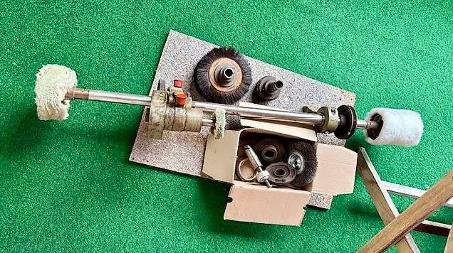 Poliergerät mit Vielen Extras.