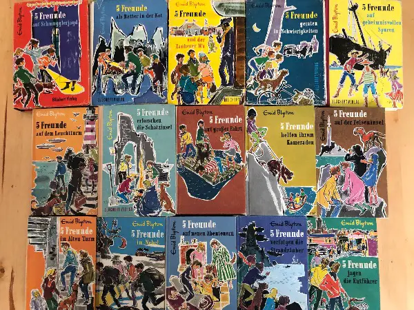 Jugendabenteuer- Reihe "5 Freunde" von Enid Blyton zu verkaufen